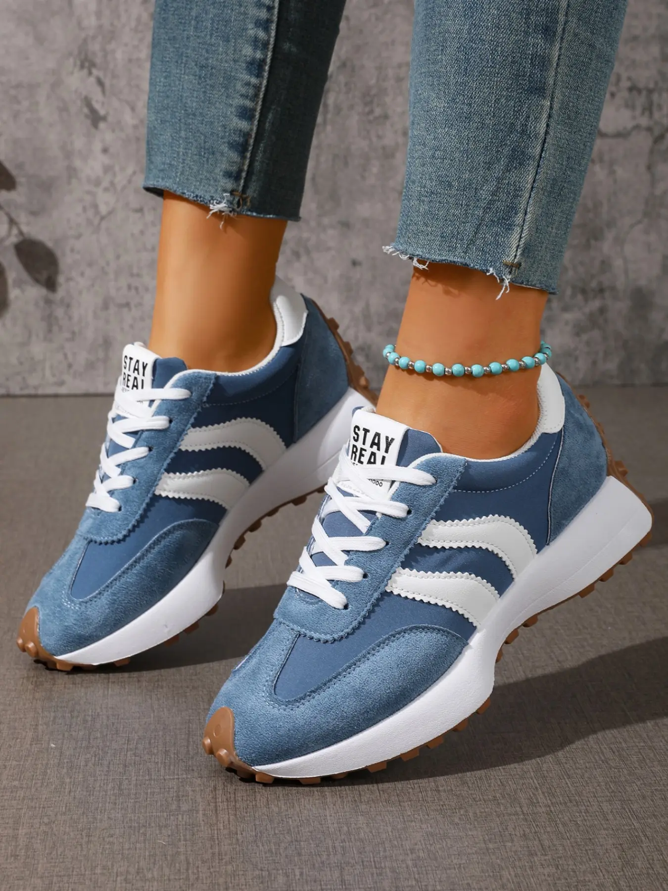 Blue + White