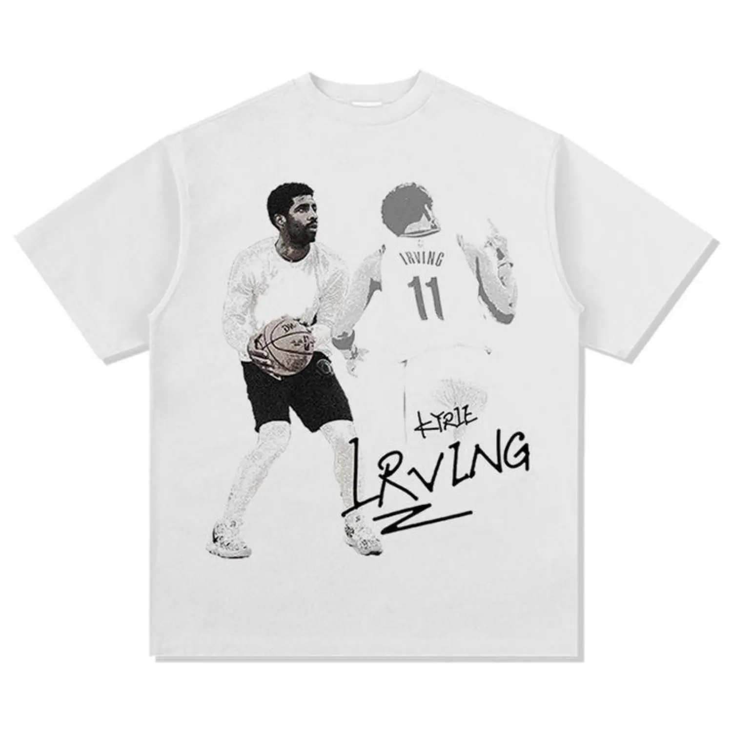 Vintage Irving Tee Unisex Cotton Crewneck 100% US Cotton Design Printed In USA 2024
