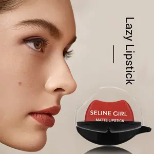 Lazy Person's Lip-Shaped Lipstick: Long-lasting, Non-fading, Non-stick Cup Lip Balm for Women