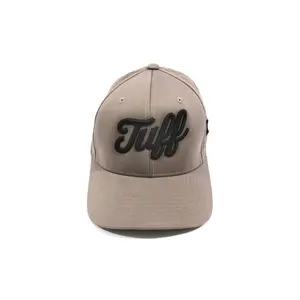 TUFF Script Gray Flexfit Hat