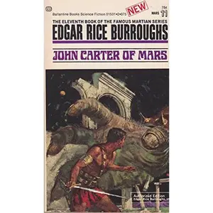 USED-John Carter of Mars (Barsoom Series, #11) by Edgar Rice (introduction by Richard A. Lupoff) Burroughs (Paperback)