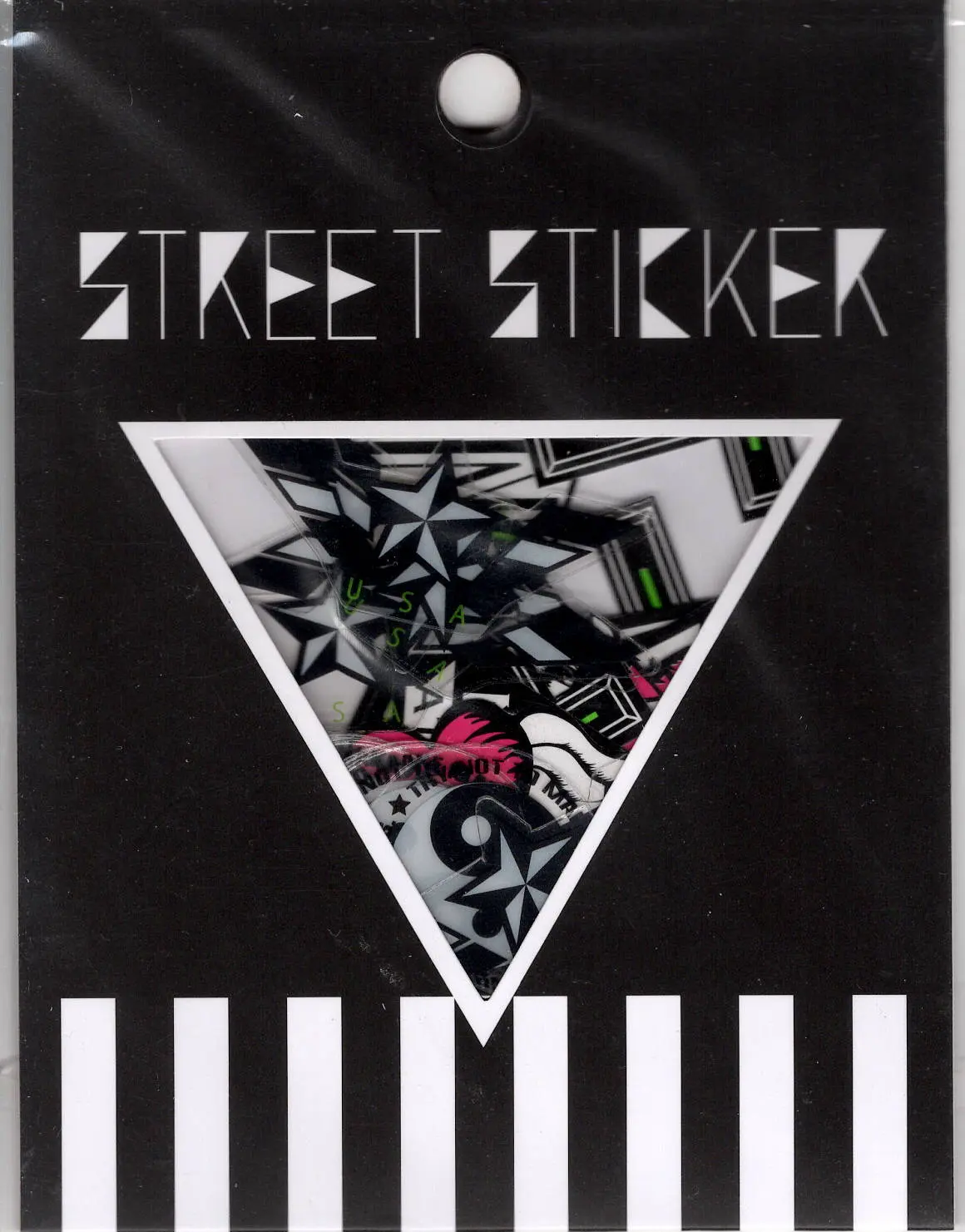 Q-Lia Vintage Street Sticker Rare Sticker Sack