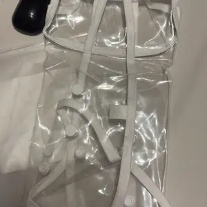 Transparent Waterproof Dog Raincoat, Full Body Eva Raincoat with Hood, Soft Shell for Small Medium Dogs, Poodle, Measure Before Purchase