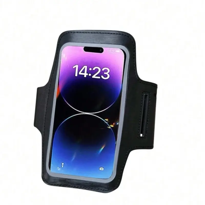 1pc Waterproof Adjustable Outdoor Running Armband - Fitness Arm Pouch for 6.5" Phones (Multiple Colors Available)