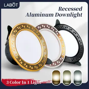 New Oriental Cylinder LED Downlight, Chinese Style Ceiling Light, Embedded Cat Eye Lamp, Bedroom Living Room Ceiling Fixture