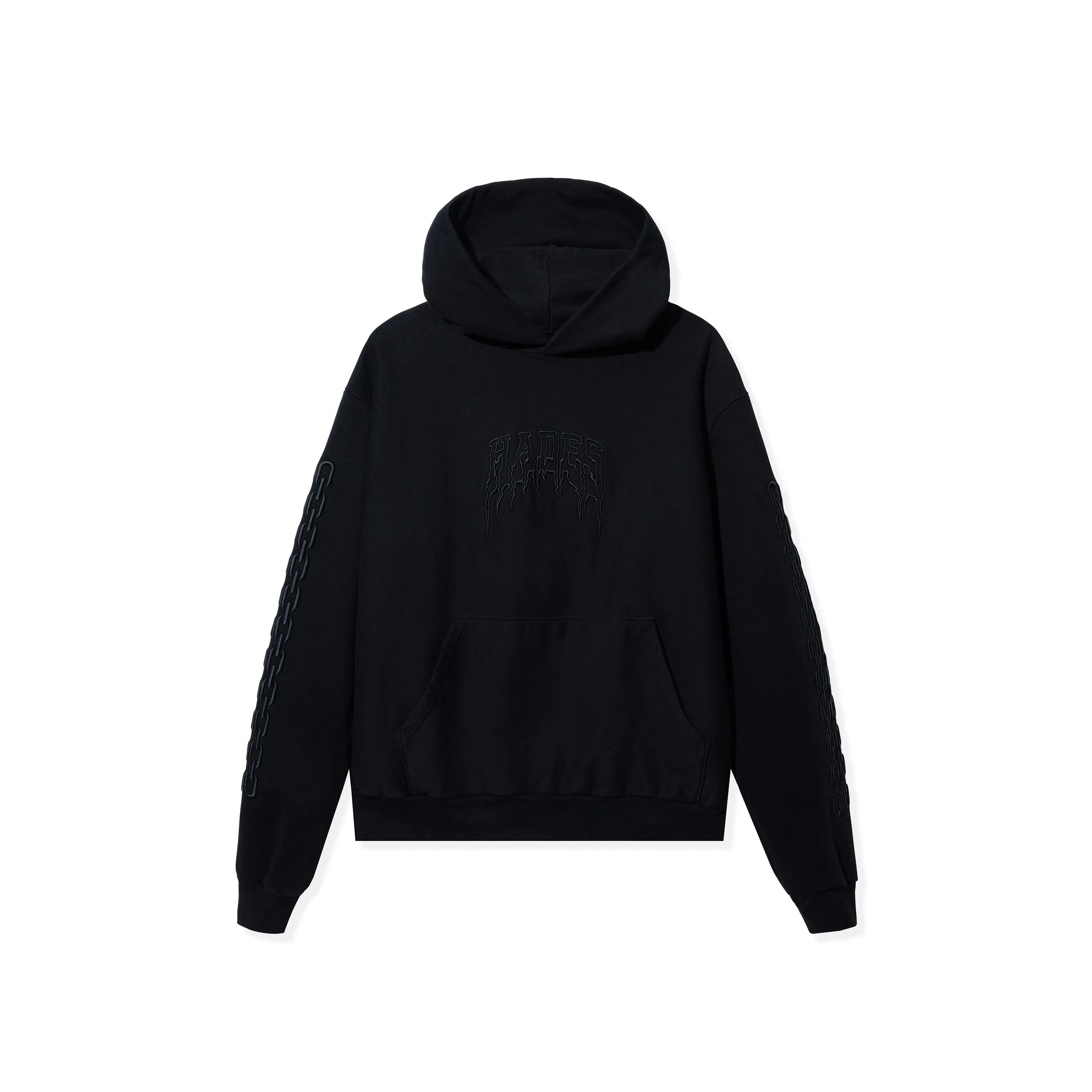 Chain Hoodie | Black/Black