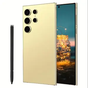 EET S25 Ultra Unlocked 5G Smartphone, 12GB+512GB, 6800mAh Battery, Fast Charging Capability, Android 14 System, 108MP+48MP Camera, Face & Fingerprint Unlock | Dual SIM | Autofocus | Built-in Pen |