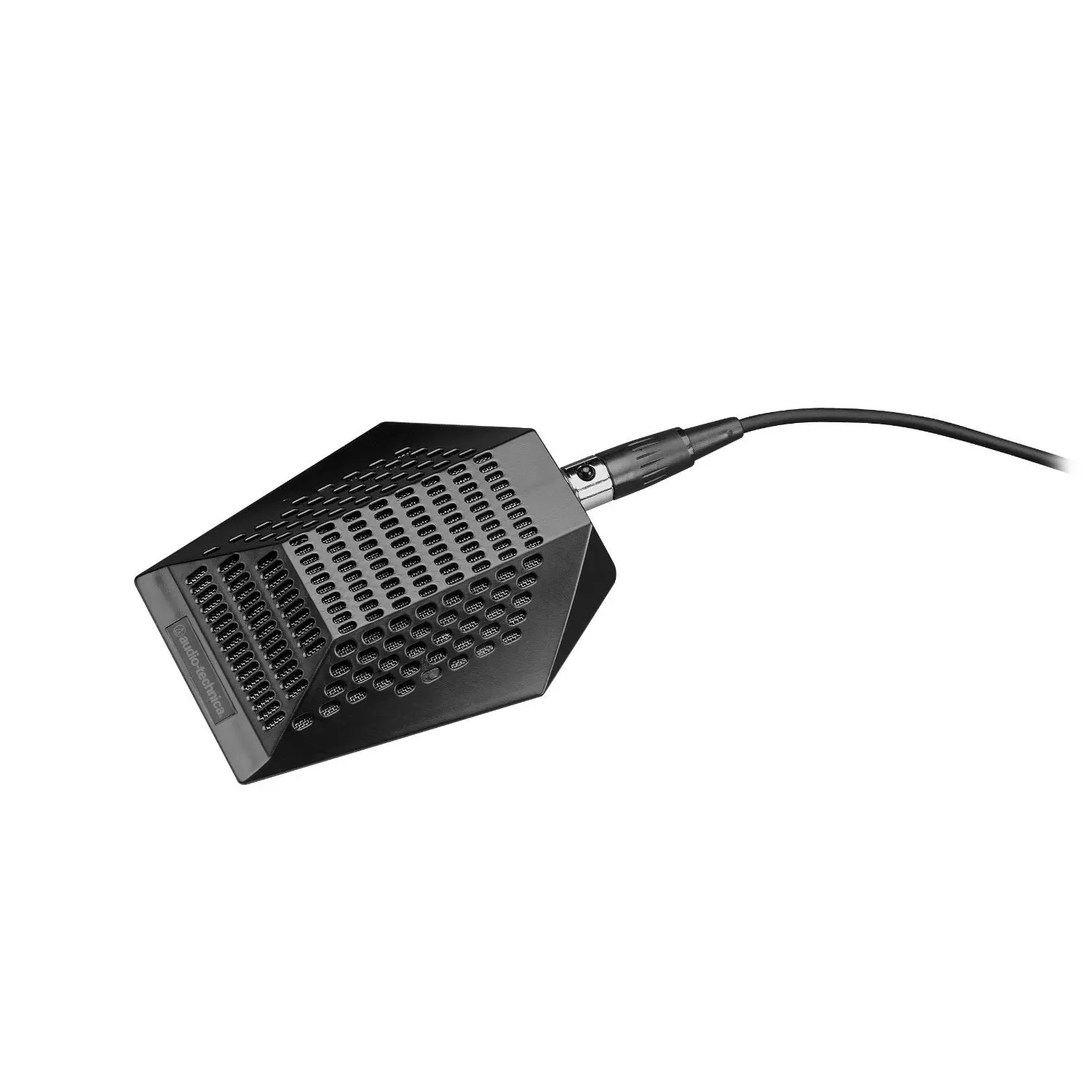 Audio-Technica PRO44 Unidirectional Cardioid Condenser Boundary Microphone - 25" (7.6m) Detachable XLRM Cable, Low Profile for Minimum Visibility, Low-Mass Diaphragm, Rugged Design, Wide-Range Superior Performance, None