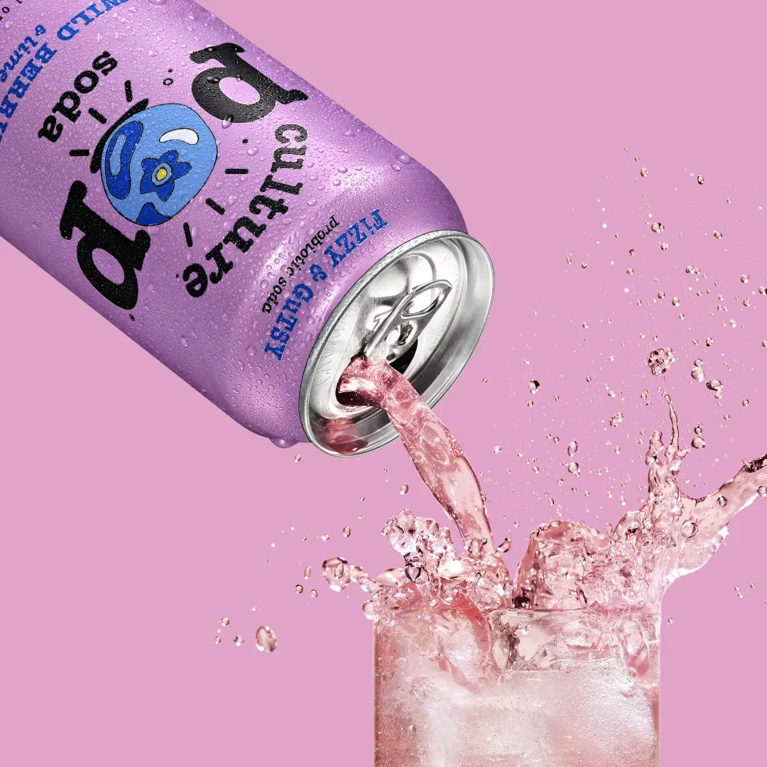 Culture Pop Soda JAZZY & JUICY Variety Pack - Strawberry, Wild
