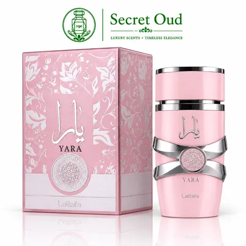 Lattafa Yara Women's Perfume, 3.4oz(100ml) Oriental Mix Fragrance, Fresh Long-Lasting Perfumes for Women with Tropical, Fruity & Vanilla Bean Notes, Fragrances