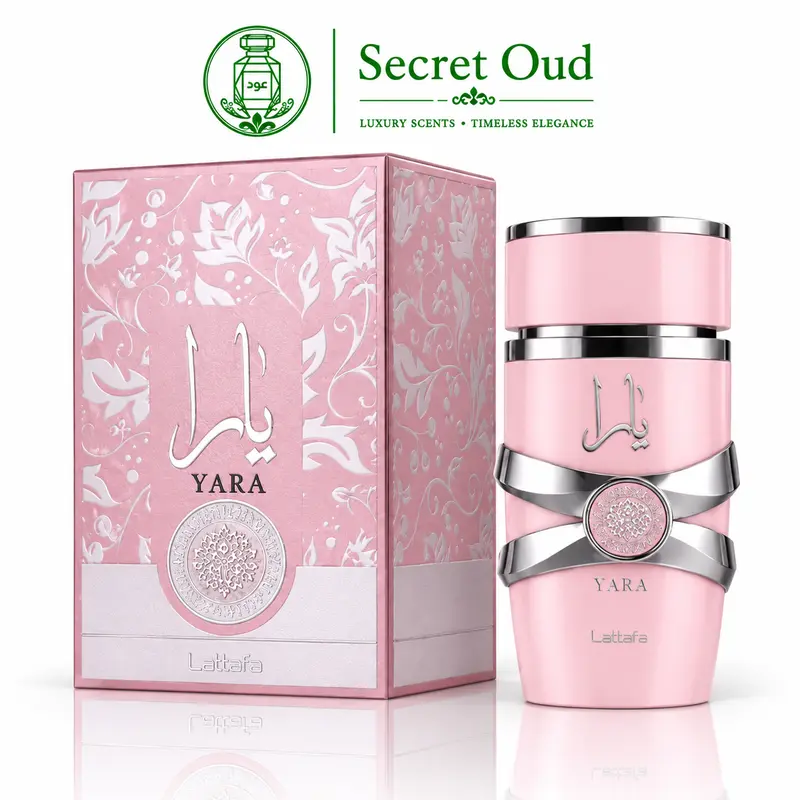 Lattafa Yara Women's Perfume, 3.4oz(100ml) Oriental Mix Fragrance, Fresh Long-Lasting Perfumes for Women with Tropical, Fruity & Vanilla Bean Notes, Fragrances