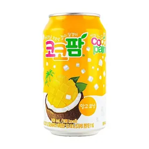 HAITAI Korean Mango Coconut Juice Drink 340ml - Tropical Fruit Flavor, Rich Aroma
