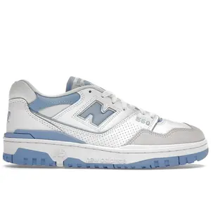 New Balance Men's 550 White Blue Haze Rain Cloud Basketball Shoes, from StockX