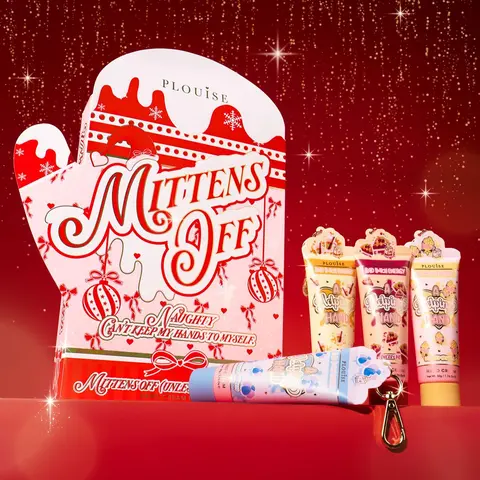 P.Louise Christmas Mittens Off Hand Cream Gift Set