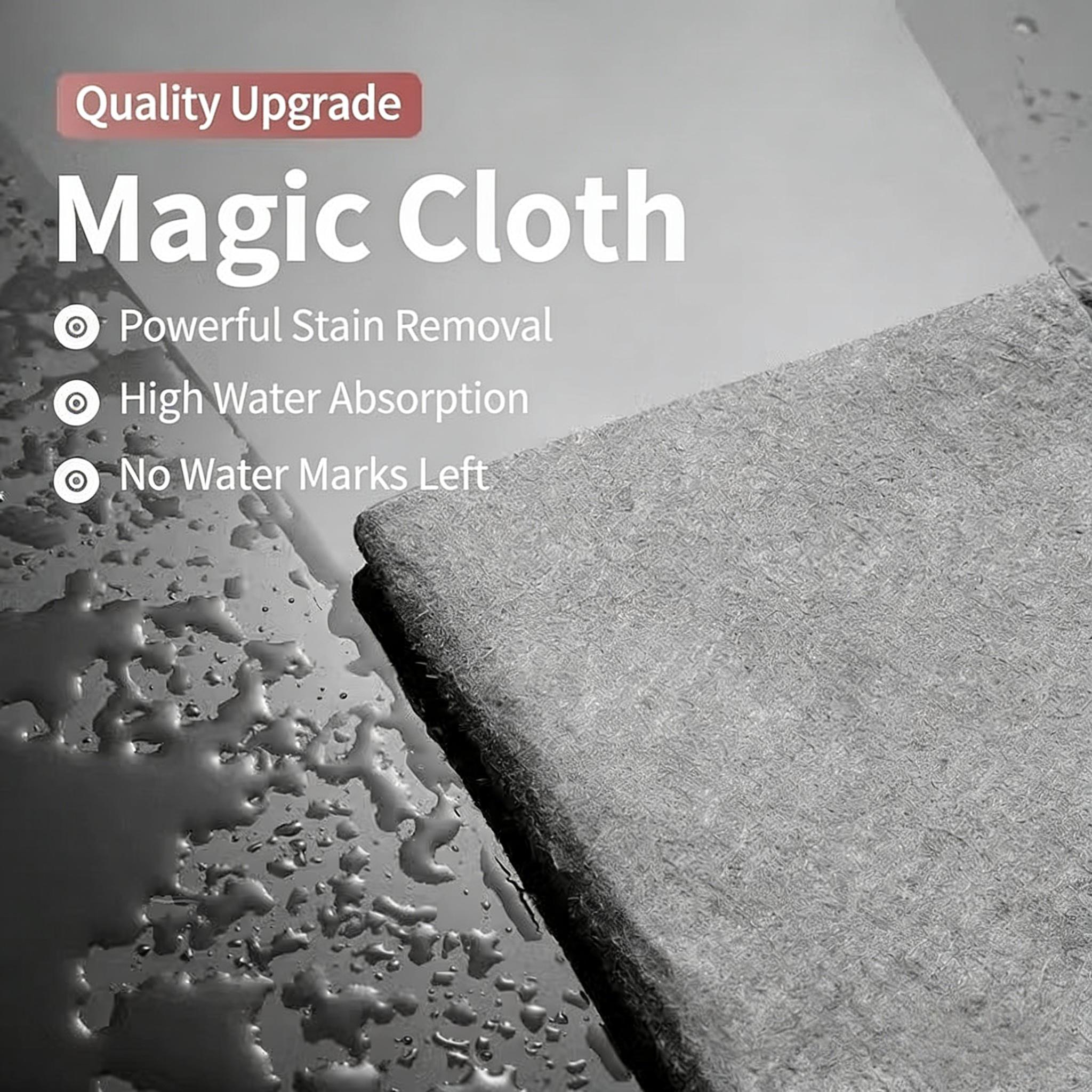 10 Counts Thickened Magic Cleaning Cloth, Microfiber Streak Free Cloth, Reuseable Magic Fiber Towels Rags, Multipurpose Miracle Cloths Cleaning Cloths for Kitchen, Glass, Window, Cars 10 Counts Thickened Magic Cleaning Cloth, Microfiber Streak Free Cloth, Reuseable Magic Fiber Towels Rags, Multipurpose Miracle Cloths Cleaning Cloths for Kitchen, Glass, Window, Cars