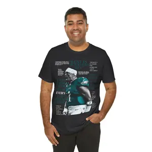 Jalen Hurts MVP Tee - Motivational Unisex Jersey Shirt for Daily Motivation, Casual Wear, Unique Gift, Fitness, Positive Vibes
