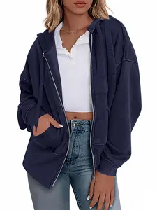 BTFBM Womens Zip Up Hoodies Fleece Cropped Sweatshirts Fall Fashion Outfits Casual Y2k Jackets Winter Clothes #Clearance