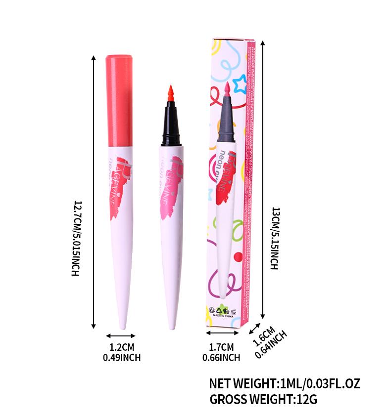 8 Color Liquid Eyeliner Set, Waterproof Smudge Proof Matte Eyeliner with Christmas Tree Tip, Quick Dry Smooth Ink, Long Lasting No Crease, Neon Liner for Bold Graphic & Winged Eye Looks, Perfect for Daily, Festival & Party Makeup        ， 。