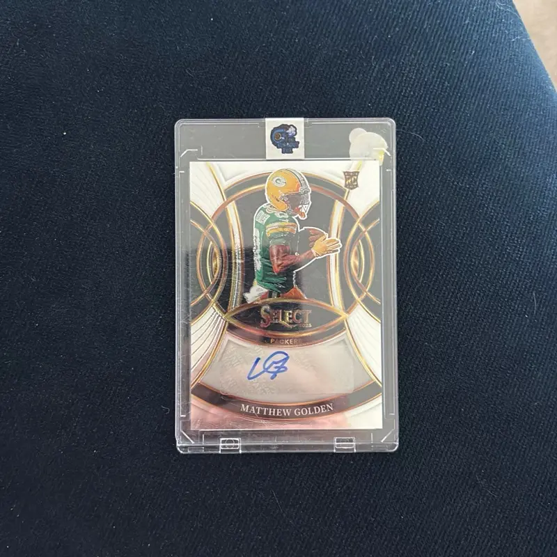 2025 Select Matthew Golden Rookie Signatures Auto RC