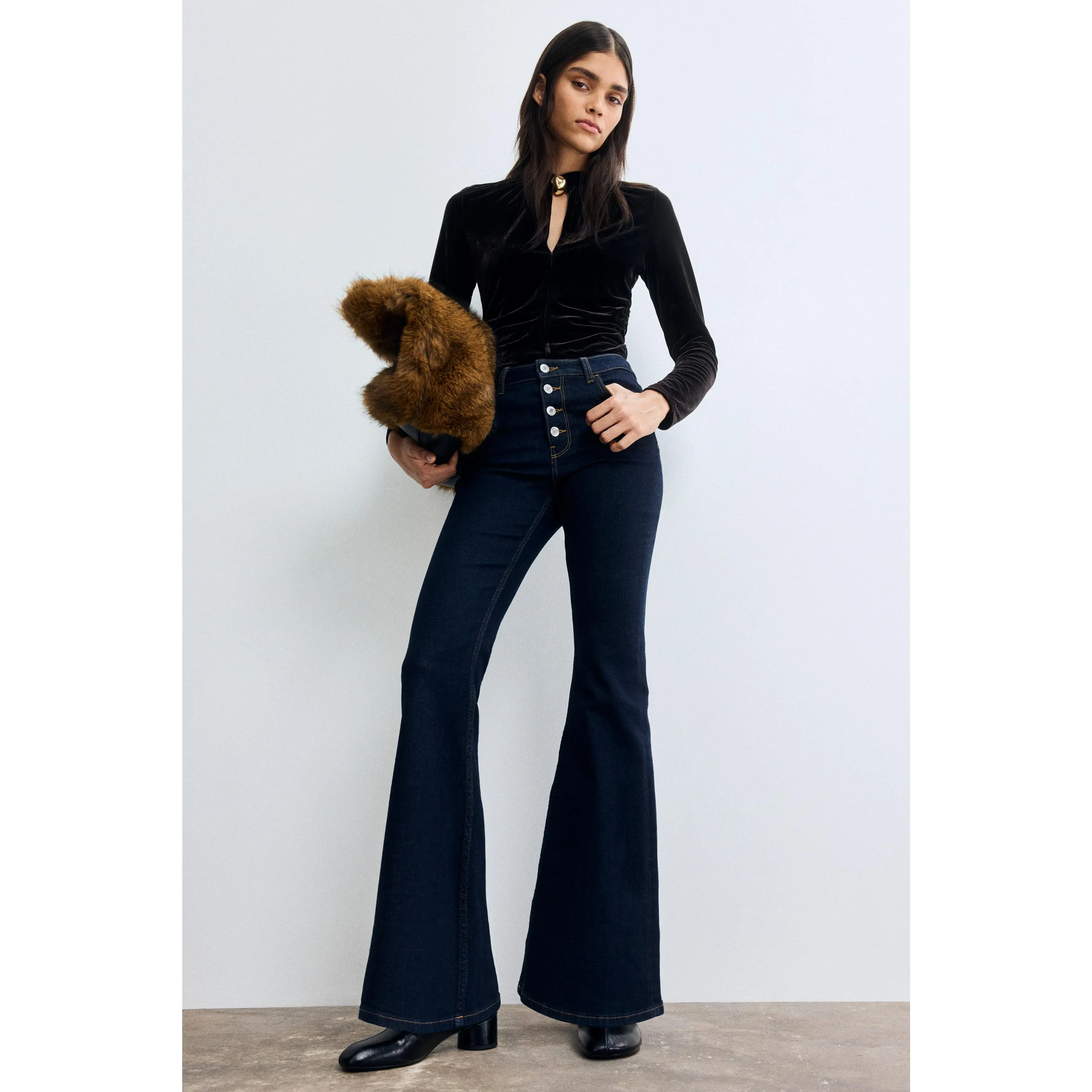 H&M Flared High Jeans