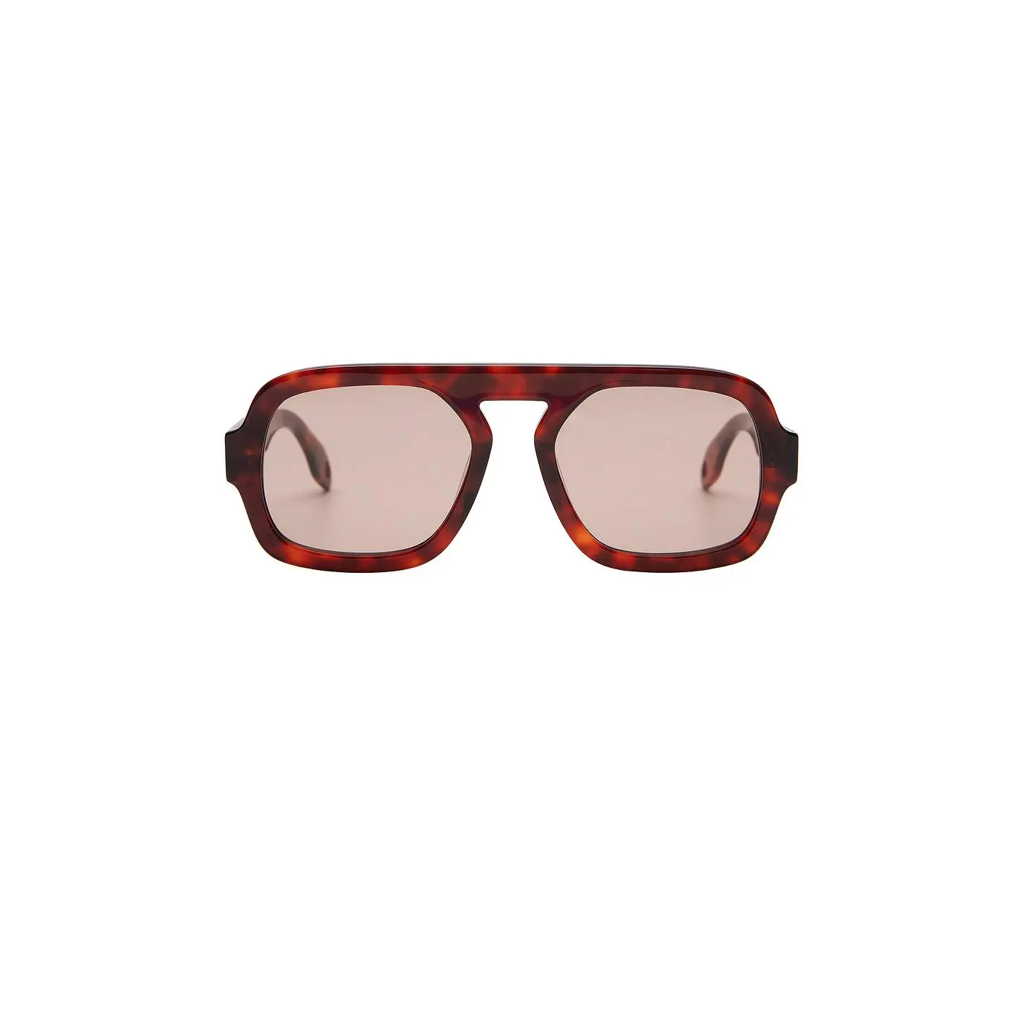 Elisa Johnson Jane Sunglasses in Red Tortoise