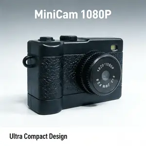 HD Vintage Countryside Mini Compact Design Camera 1080P, 1.44 Inch HD Screen, Long Lasting Battery, Includes 8GB TF Memory Card