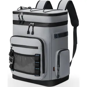 Large  Insulated Cooler Backpack for Men & Women, Leak Proof Cooler Backpack for Camping, Beach, Fishing, Picnic, Travel, Outdoor, 30L, 48Cans