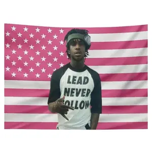 AETHVCD Tapestry Chief Star Keef Tapestry Pink America Funny Cameron Flag Poster College Dorm Decor, Room Decor Merch Gift 35x59 in