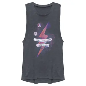 Juniors Womens Harry Potter Love Leaves Its Own Mark Festival Muscle Tee