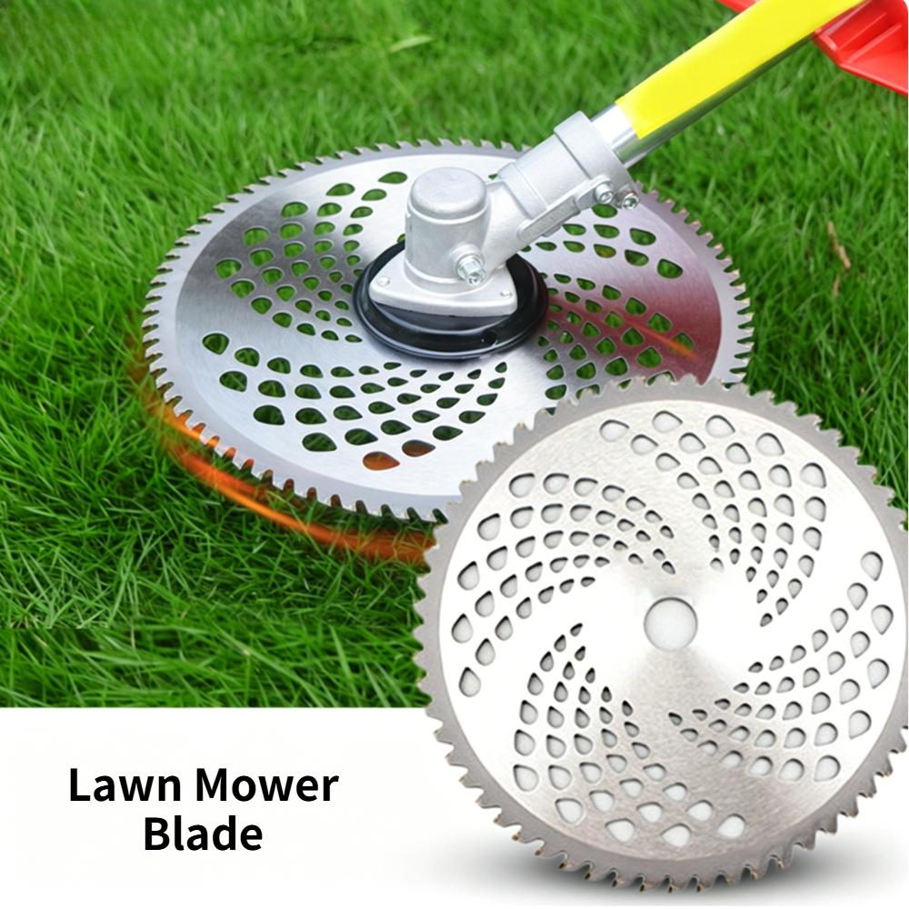40-Tooth Alloy Brush Cutter Blade, Lawn & Garden Trimmer Replacement Part, Premium Sharp Wear-Resistant Cutter Head, Heavy-Duty Lawn Equipment Accessories for Gardening Maintenance, Single Blade