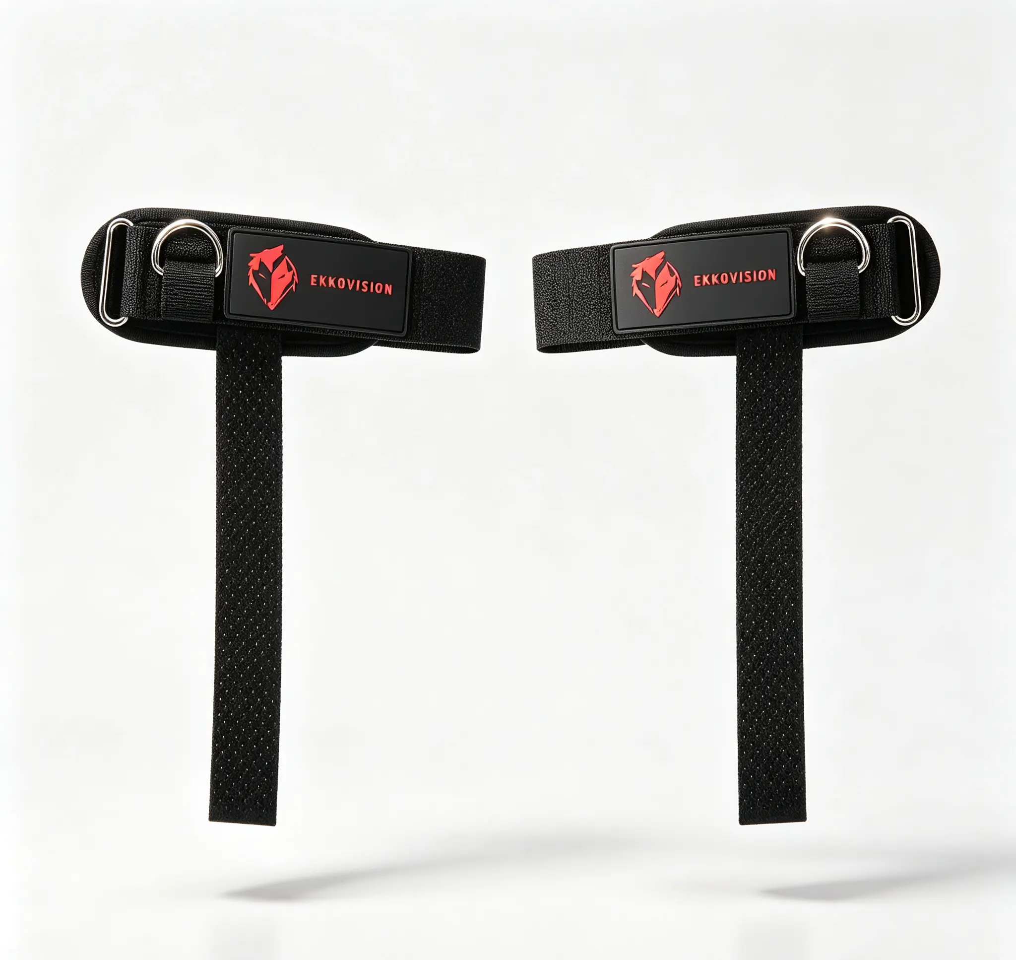 Adjustable D-Ring Deadlift Wrist Straps, Breathable Non-Slip Padded Wrist Support, Heavy Lifting Gym Grip Straps for Men & Women Fitness Training