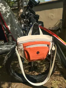 Unisex Nylon Satchel Bag, Colorblock Design, Lightweight Casual Shoulder Crossbody Bag, Ideal for Outdoor Shopping & Daily Use