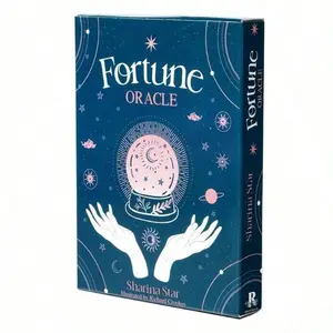 40 Cards Fortune Oracle Classic Tarot Cards For Beginners Party Board Game Fate Card Fortune Telling Game Divination Tools for All Skill Levels