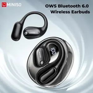 MINISO MS190 Wireless Headphones Bluetooth 6.0 Sport Earphone Built-in Microphone HIFI Sound Quality Earbuds