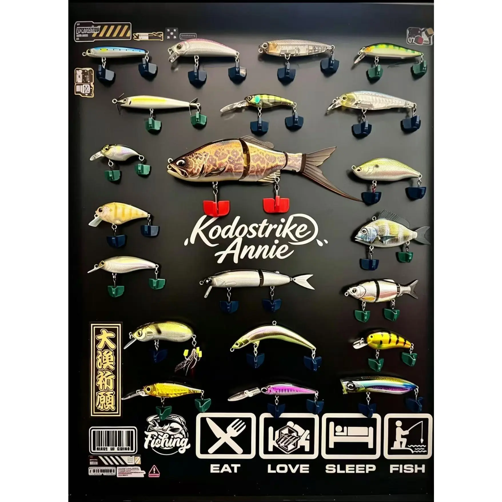 Kodostrike Annie Fishing Lures - Variety of Colors and Sizes for Different Fishing Conditions - Perfect for Anglers