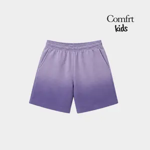 Comfrt | Sunwashed Kids Shorts | Sun Faded Garment Dyed Soft Kids Cotton Shorts