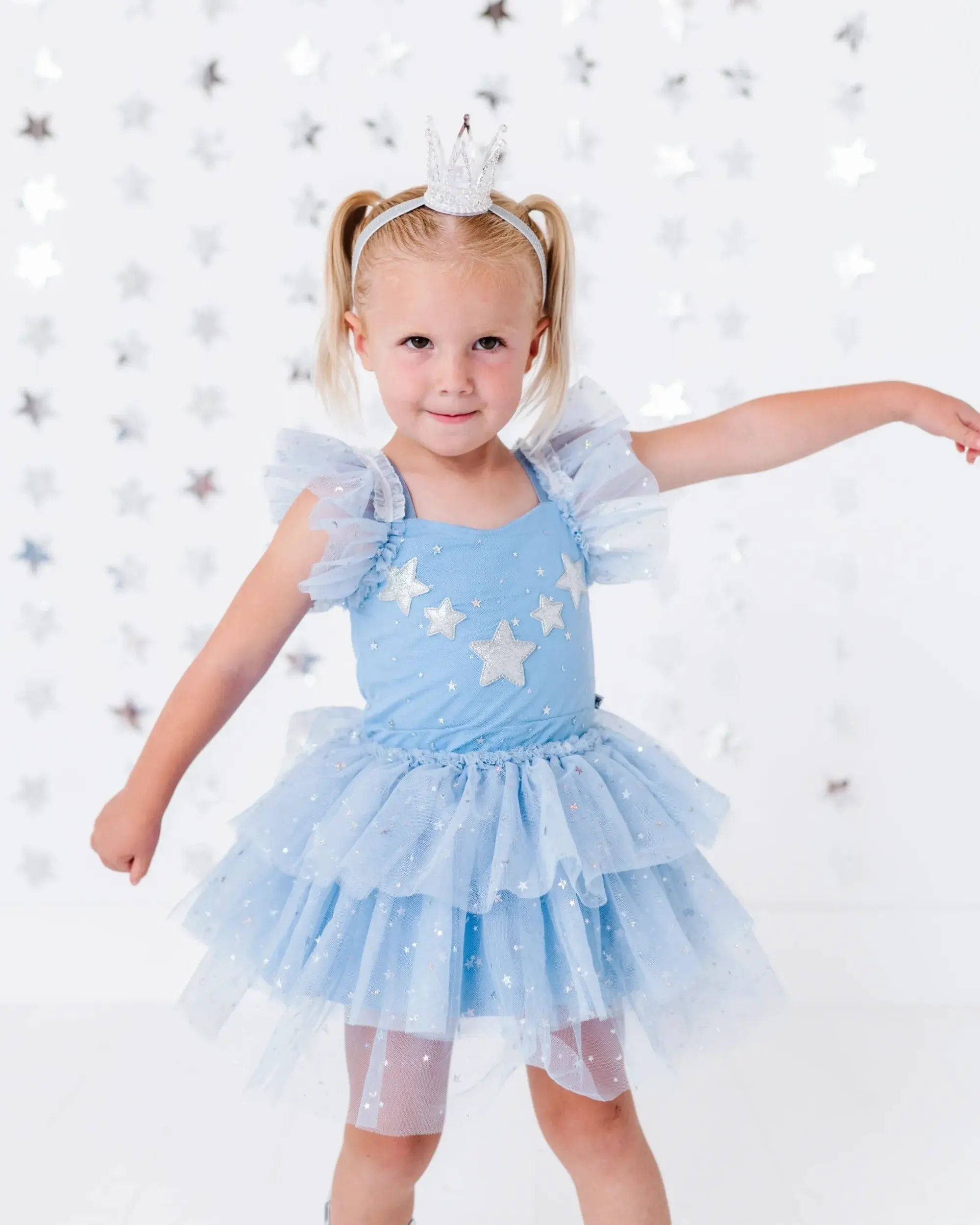 Starlight Princess Tulle Dress & Crown