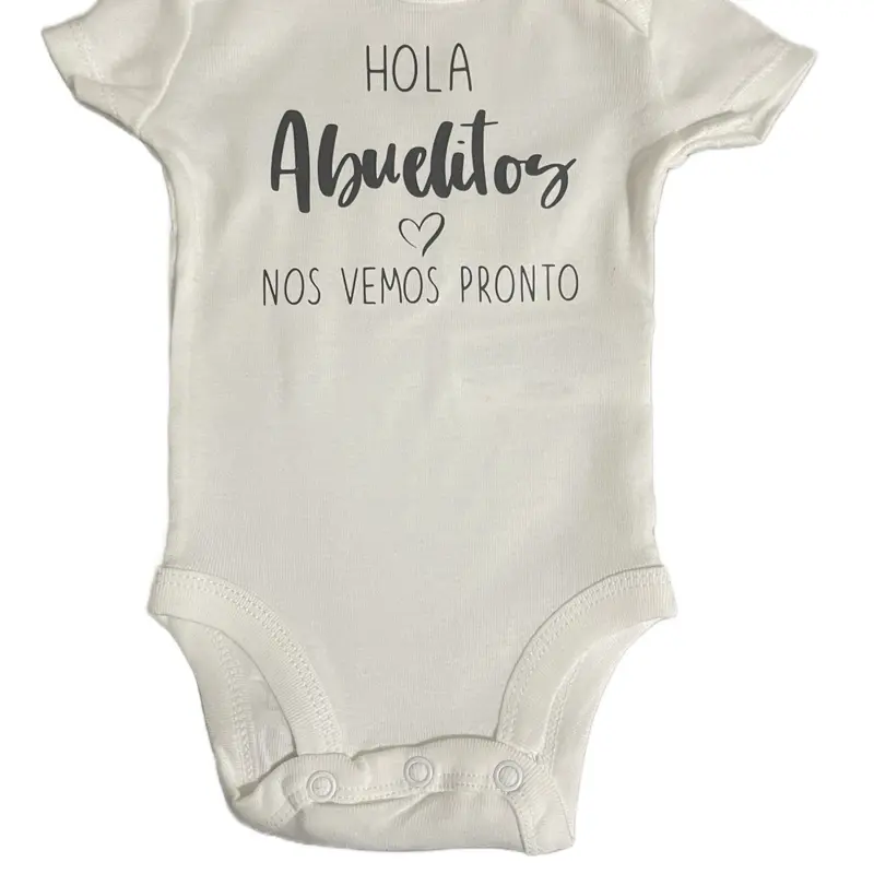 Pregnancy Announcement in Spanish - Hola abuelitos - baby 2026