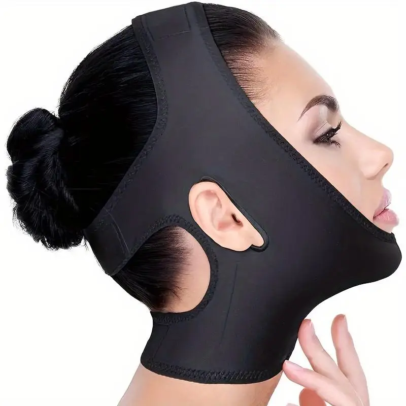 V-shaped Neck Face Shaper, Breathable Face Lifting Band, Neck Lifting Belt, Face Lifting Tool, Sports & Outdoor Accessories