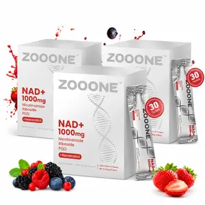 【Buy 3 Save More】 – ZOOONE NR1000 NAD+ Berry Flavor Drink – Skin Aging, Energy & Clarity – 30 Count-T6