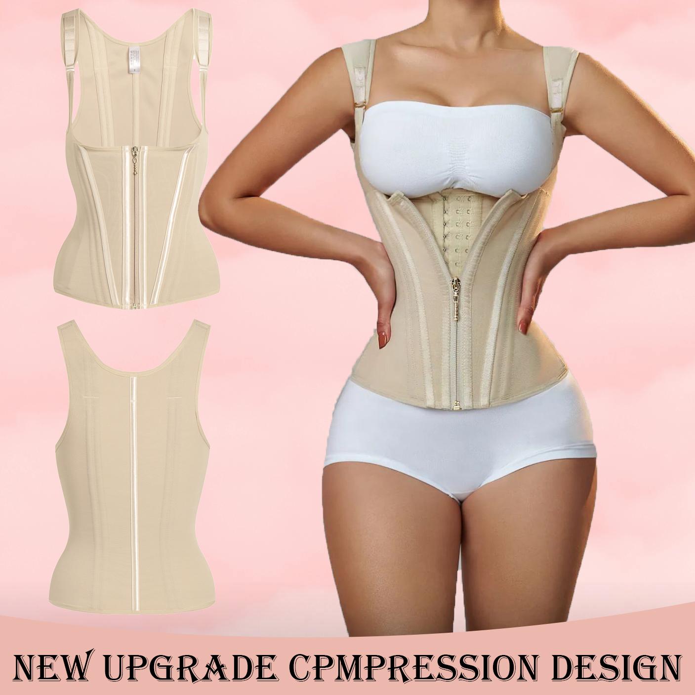 SHAPSHE Waist Shapewear for Women Tummy Control Girdle Workout Shapewear with Adjustable Shoulder Strap