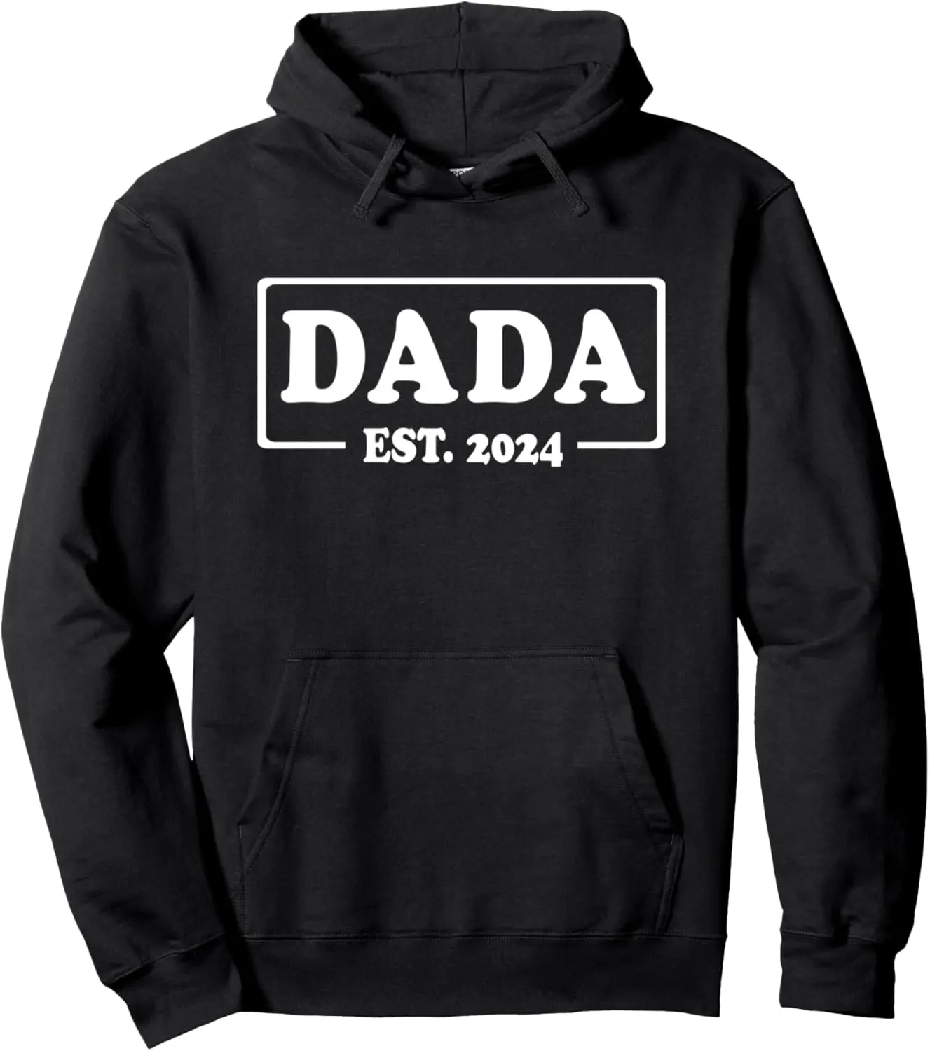 Dada New Dad Est. 2024 Pullover Hoodie