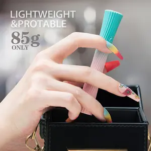 UV LED nail lamp Handheld mini uv light for nails usb rechargeable home DIY manicure nail art tools