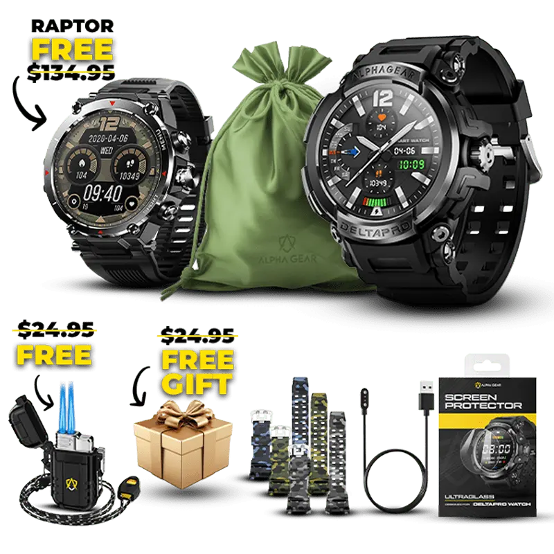 Delta PRO Gift Package + FREE Watch