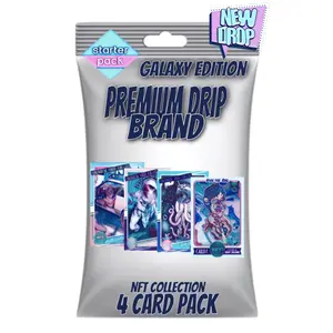 Premium Drip Brand 4Card NFT Pack
