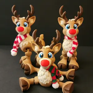 Cute flexi Rudolph the Red nosed Reindeer