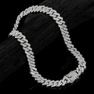 NEW ARRIVAL — GLACÉ Junvirtuous 2-Piece Iced-Out Cuban Link Chain Set GLACE