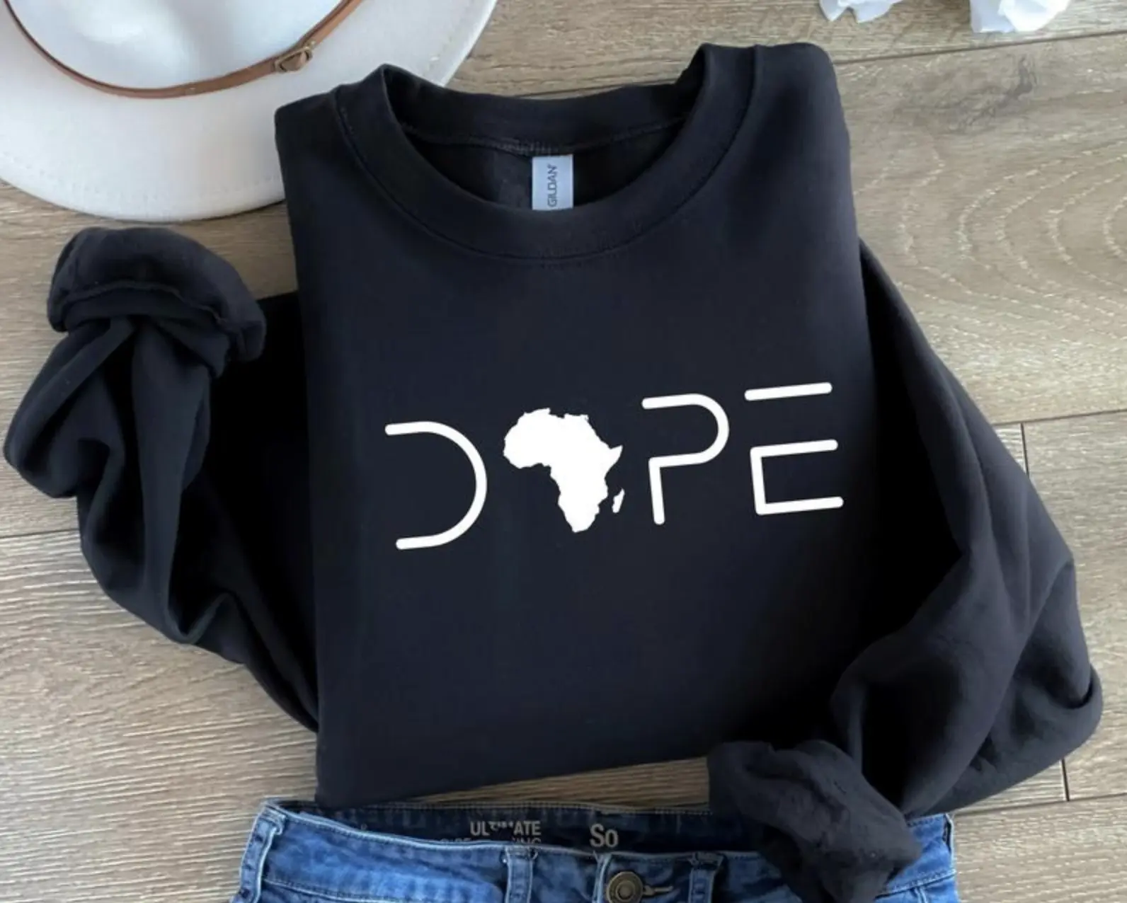 Dope Africa Sweatshirt - Hoodie - TShirt, African Pride Graphic Tee, African American Shirt, The Black History For Me Sweater, Equality Shirt, Shirt For Men & Women