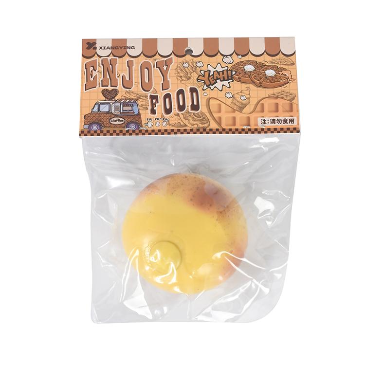 Rumilife Potato Squeezing Toy-Yellow Bread Bun Squishy - Soft Food Stress Relief Toy