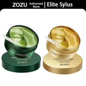 Avocado & Gold Eye Mask Duo - Alternate Day and Night Use Eye Mask – Reduces Periocular Fine Lines & Eye Bag Care, Fades Dark Circles - Hydrating Moisturizing Skincare Product Mother's Day Gift